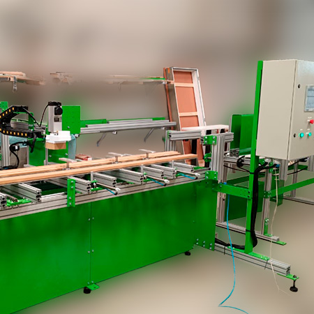 Centro de usinagem para portas e batentes