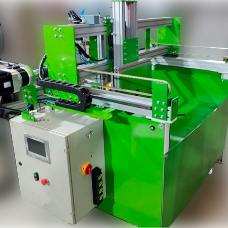 Máquina para separação de batente unido pela película de recobrimento