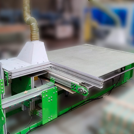 Máquina de corte de alisar para portas